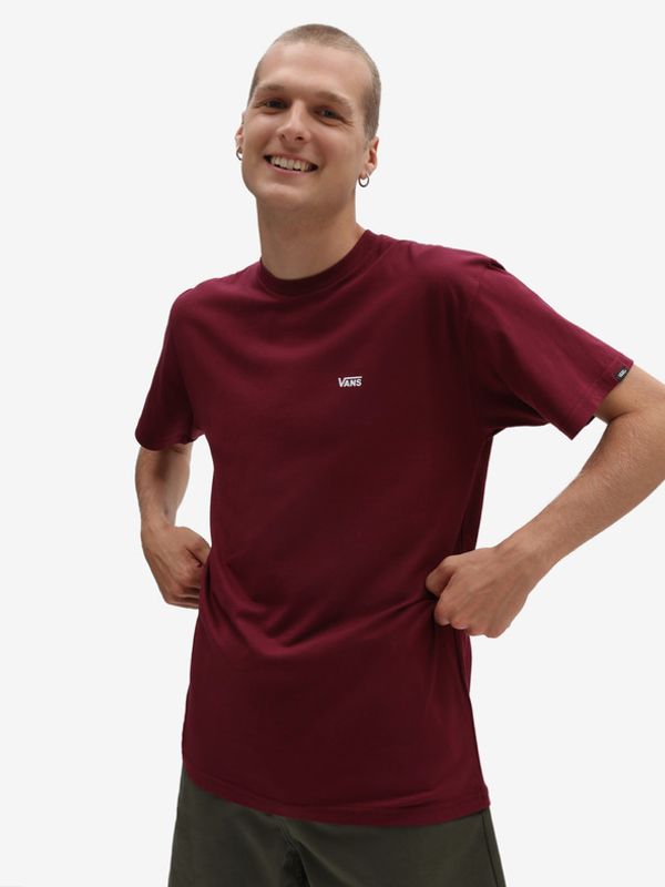 Vans Vans Left Chest Logo T-shirt Cherven