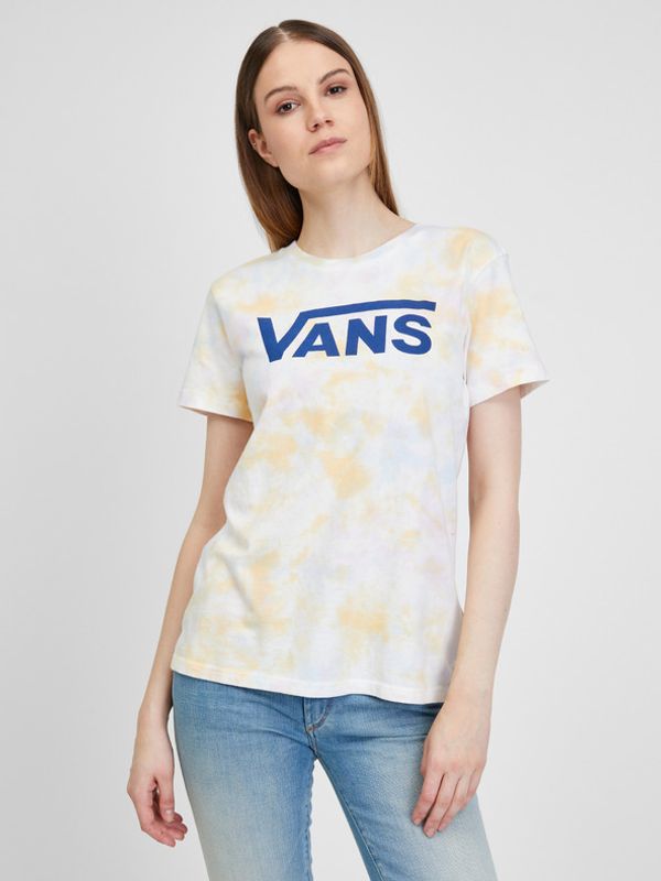 Vans Vans Logo Wash Crew T-shirt Byal