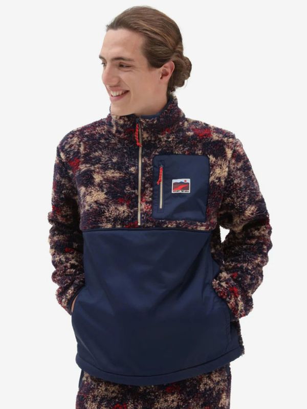 Vans Vans Outdoor Club Quarter Zip Sweatshirt Sin