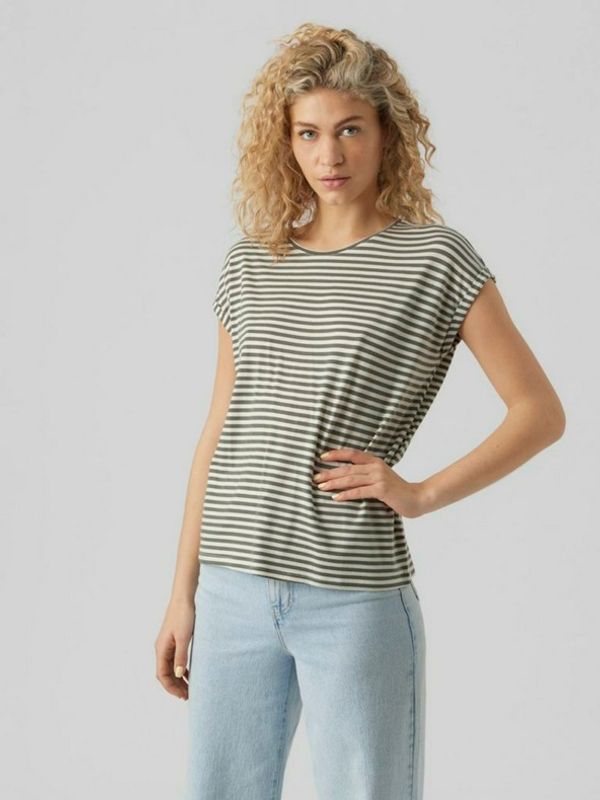 Vero Moda Vero Moda Ava T-shirt Zelen