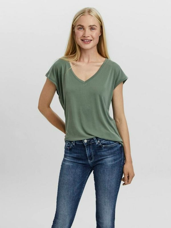 Vero Moda Vero Moda Filli T-shirt Zelen