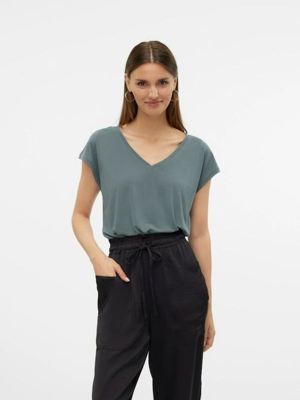 Vero Moda Vero Moda Filli T-shirt Zelen