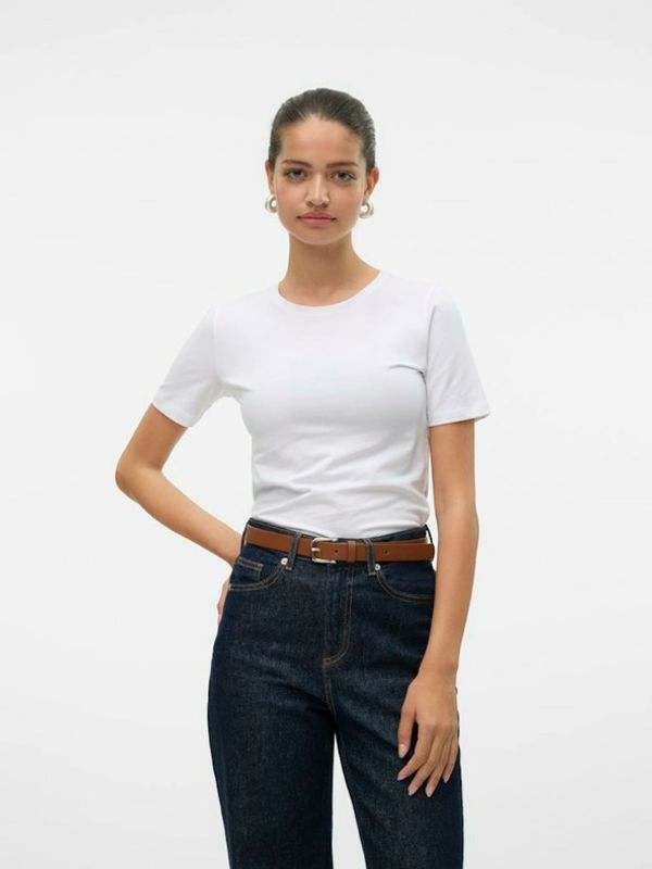 Vero Moda Vero Moda Lulu T-shirt Byal