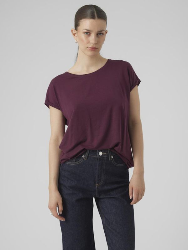 Vero Moda Vero Moda Mava T-shirt Cherven