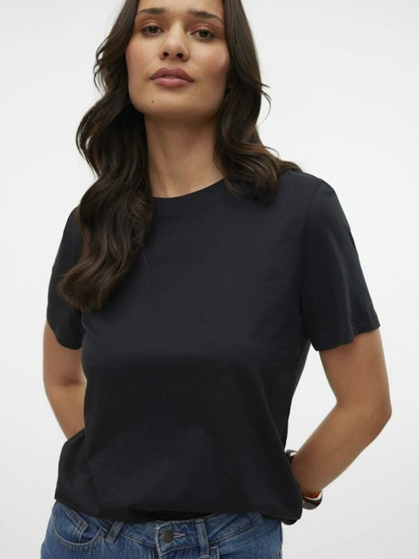 Vero Moda Vero Moda Paulina T-shirt Cheren