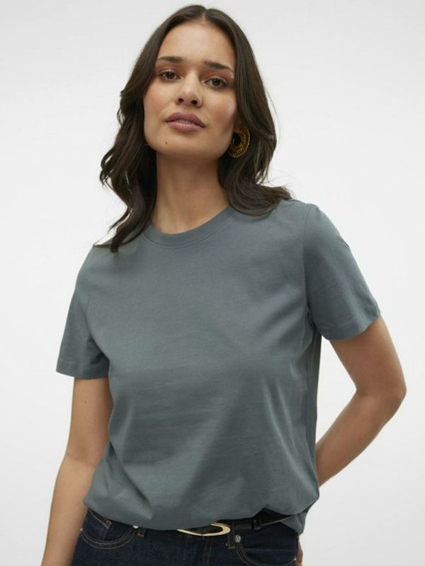 Vero Moda Vero Moda Paulina T-shirt Zelen