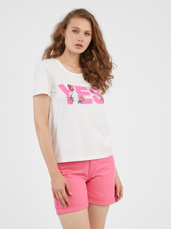 Vero Moda Vero Moda T-shirt Byal