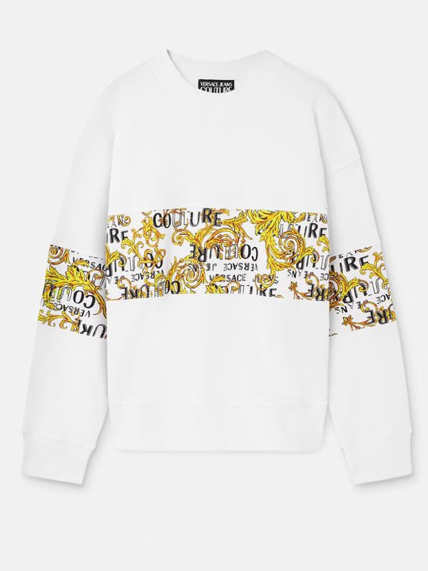 Versace Jeans Couture Versace Jeans Couture Sweatshirt Byal