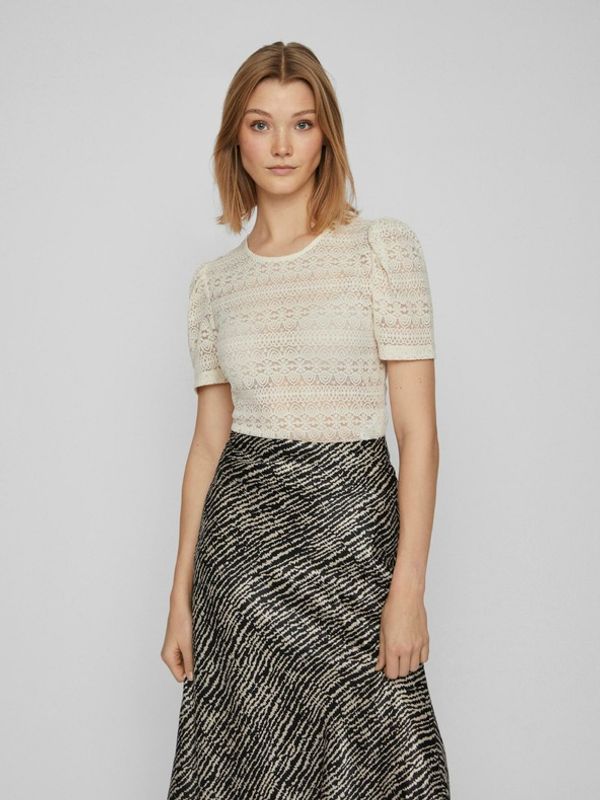 Vila Vila Chikka T-shirt Byal