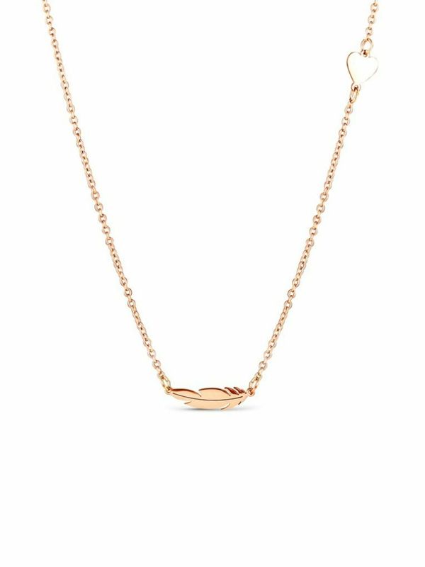 Vuch Vuch Joceline Rose Gold Колие Zlaten