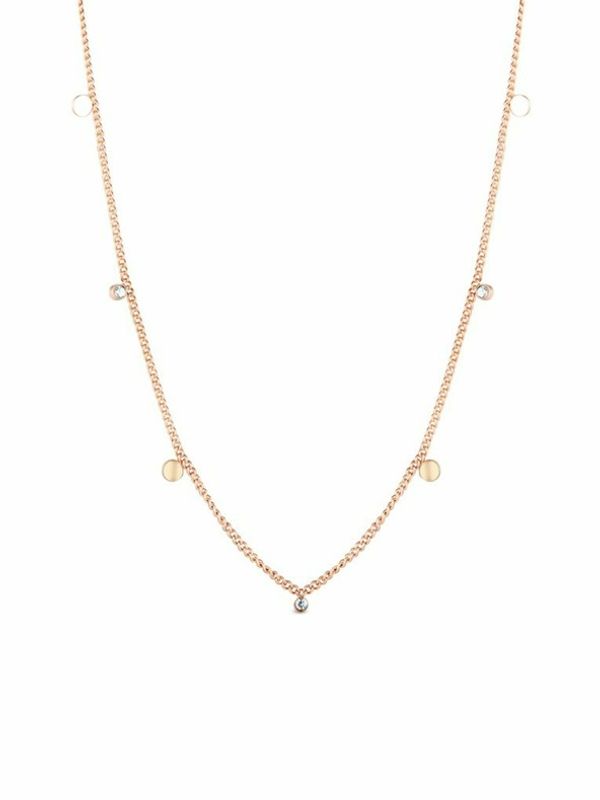 Vuch Vuch Saria Rose Gold Колие Zlaten