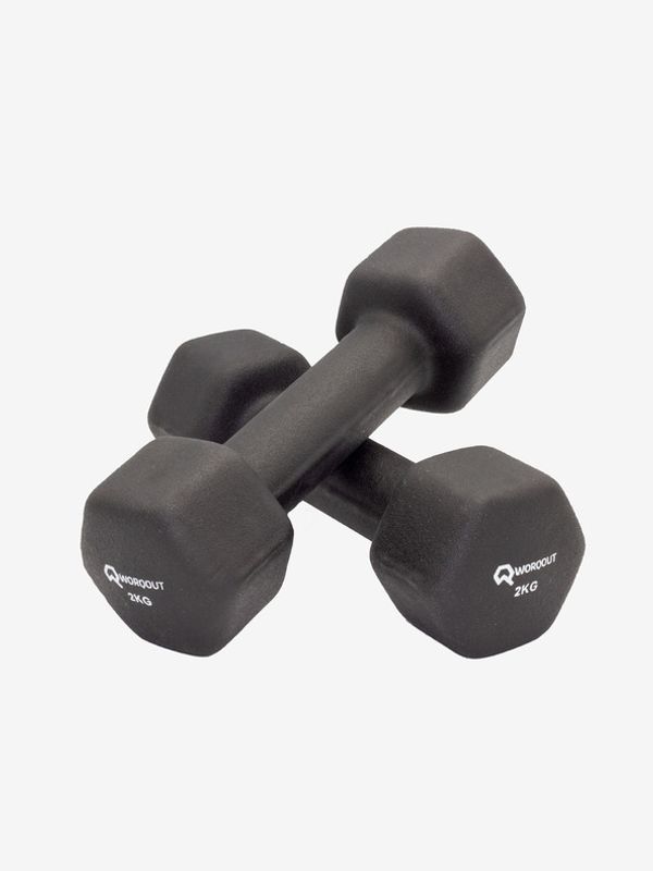 Worqout Worqout Neopren Dumbell 2kg Дъмбели Cheren