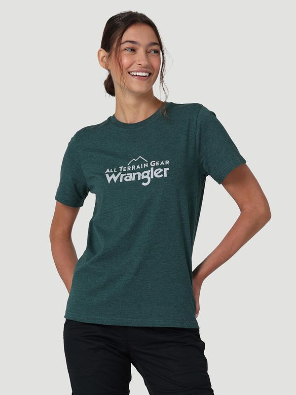 Wrangler Wrangler T-shirt Zelen