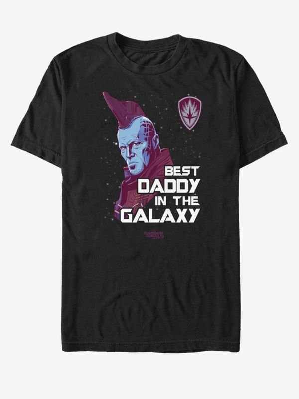 ZOOT.Fan ZOOT.Fan Marvel Best Daddy In The Galaxy Yondu Strážci Galaxie T-shirt Cheren