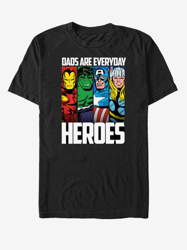 ZOOT.Fan ZOOT.Fan Marvel Everyday Hero Dad T-shirt Cheren
