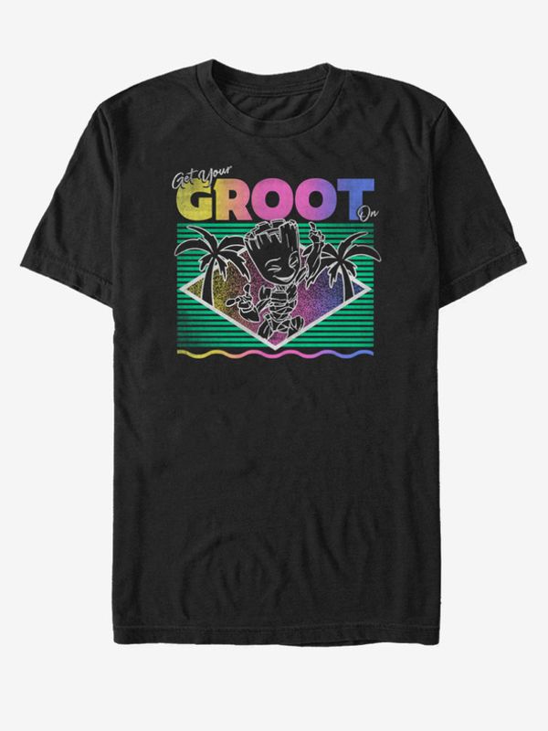 ZOOT.Fan ZOOT.Fan Marvel Get Your Groot On Strážci Galaxie T-shirt Cheren