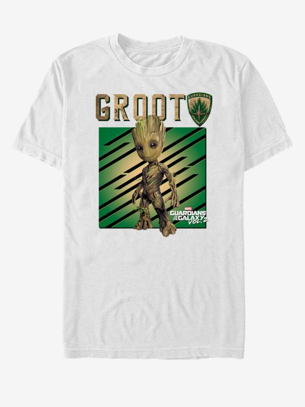 ZOOT.Fan ZOOT.Fan Marvel Groot Strážci Galaxie vol. 2 T-shirt Byal