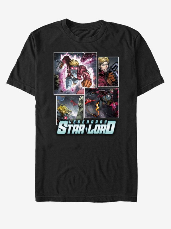 ZOOT.Fan ZOOT.Fan Marvel Legendary Star Lord Strážci Galaxie T-shirt Cheren