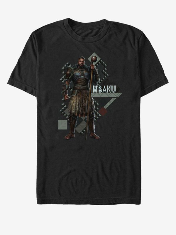 ZOOT.Fan ZOOT.Fan Marvel M'Baku Black Panther: Wakanda nechť žije T-shirt Cheren