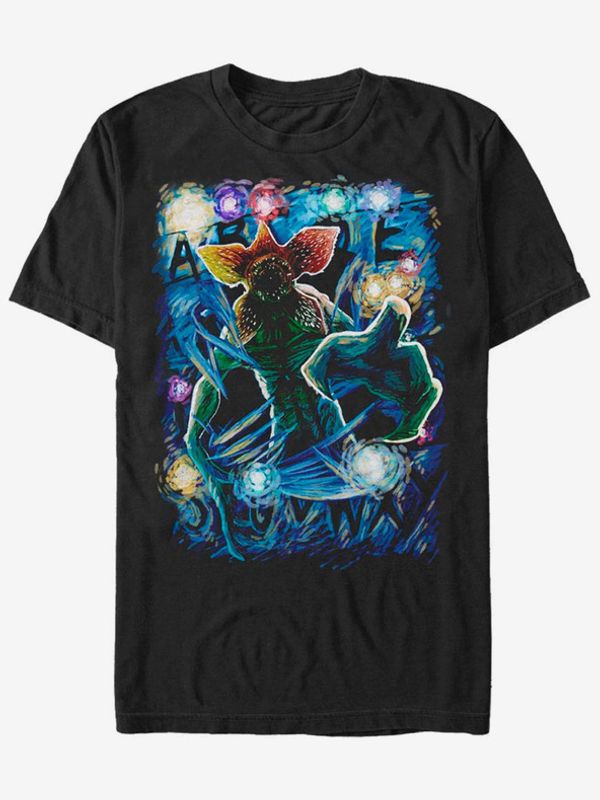 ZOOT.Fan ZOOT.Fan Netflix Hvězdný Demogorgon Stranger Things T-shirt Cheren