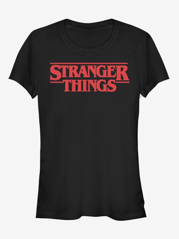 ZOOT.Fan ZOOT.Fan Netflix Stranger Things Logo T-shirt Cheren