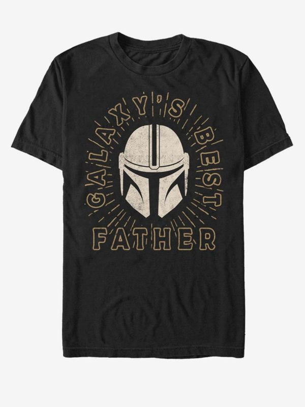 ZOOT.Fan ZOOT.Fan Star Wars Mando Dad Helmet T-shirt Cheren