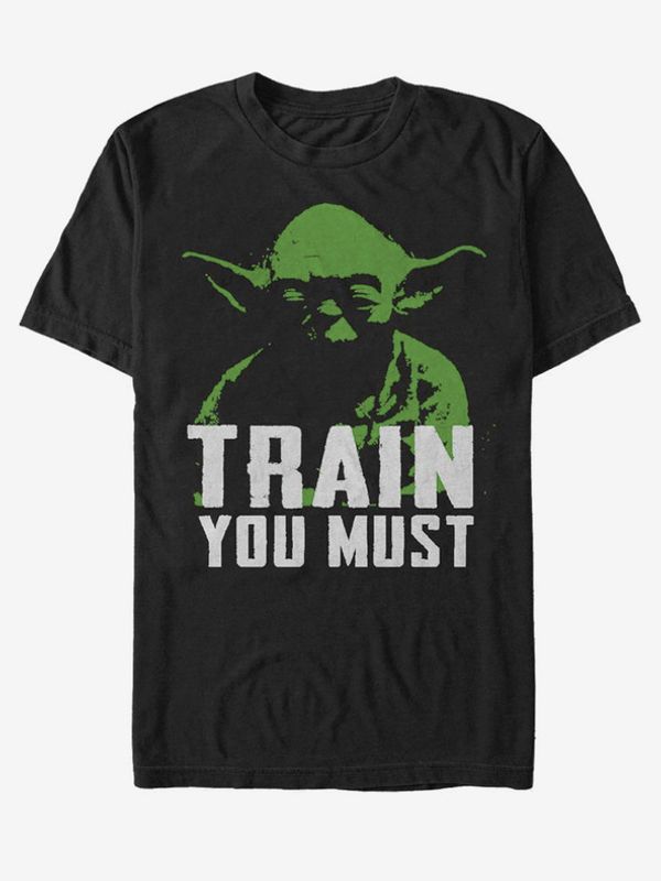 ZOOT.Fan ZOOT.Fan Star Wars Yoda Train You Must T-shirt Cheren